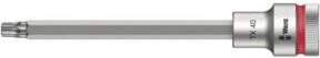 Wera Zyklop Bitnuss 8767 C HF TX mit 1/2 Zoll Antrieb und Haltefunktion, TX 40, Farbe: Silber - Bild 1