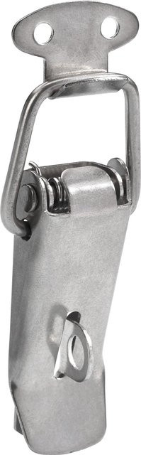 Hettich Kistenverschluss abschließbar aus Edelstahl in Silber, B: 58 mm, H: 17 mm - Bild 1