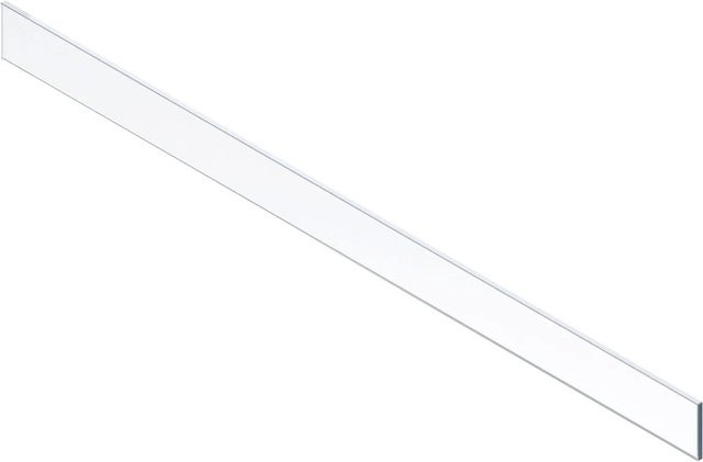 Blum Einschubelement Merivobox Vorne aus Glas in Transparent, Korpusbreite: 120 cm, Höhe: 7,5 cm - Bild 1