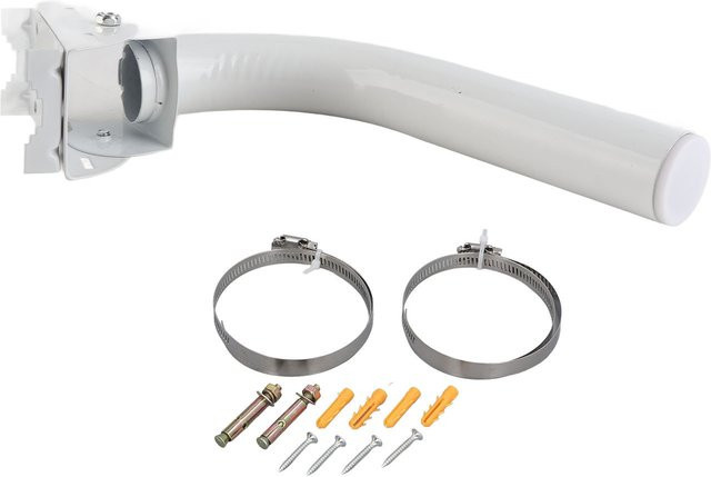 VBESTLIFE Starlink Satellitenantennen Wandmontage Kit aus Edelstahl für Außenmontage in Weiß - Bild 1