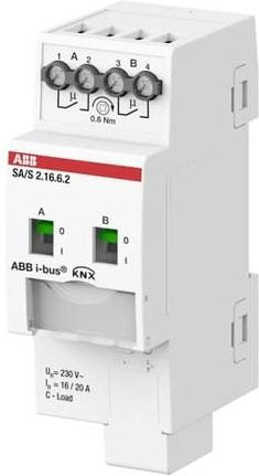 ABB Schaltaktor SA/S2.16.6.2 in Weiß 2CDG110269R0011 - Bild 1