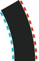 Carrera HYBRID Curves Radius 30° Rennbahn Ergänzung/Zubehör - Bild 1