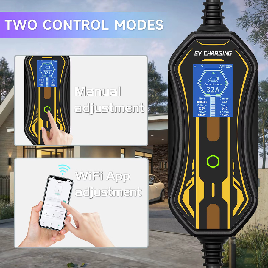 JNTAFEV EV-Ladegerät Typ 2 32 A 7,2 kW mit WIFI APP-Steuerung für Elektrofahrzeuge - Bild 4