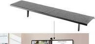 Vivolink Top Shelf für Displays VLMPS2, Schwarz - Bild 1