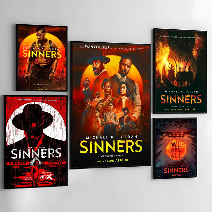 S-Sinners Weltraum Wandkunst Poster Black1 für Zuhause, Büro und Restaurant - Bild 2