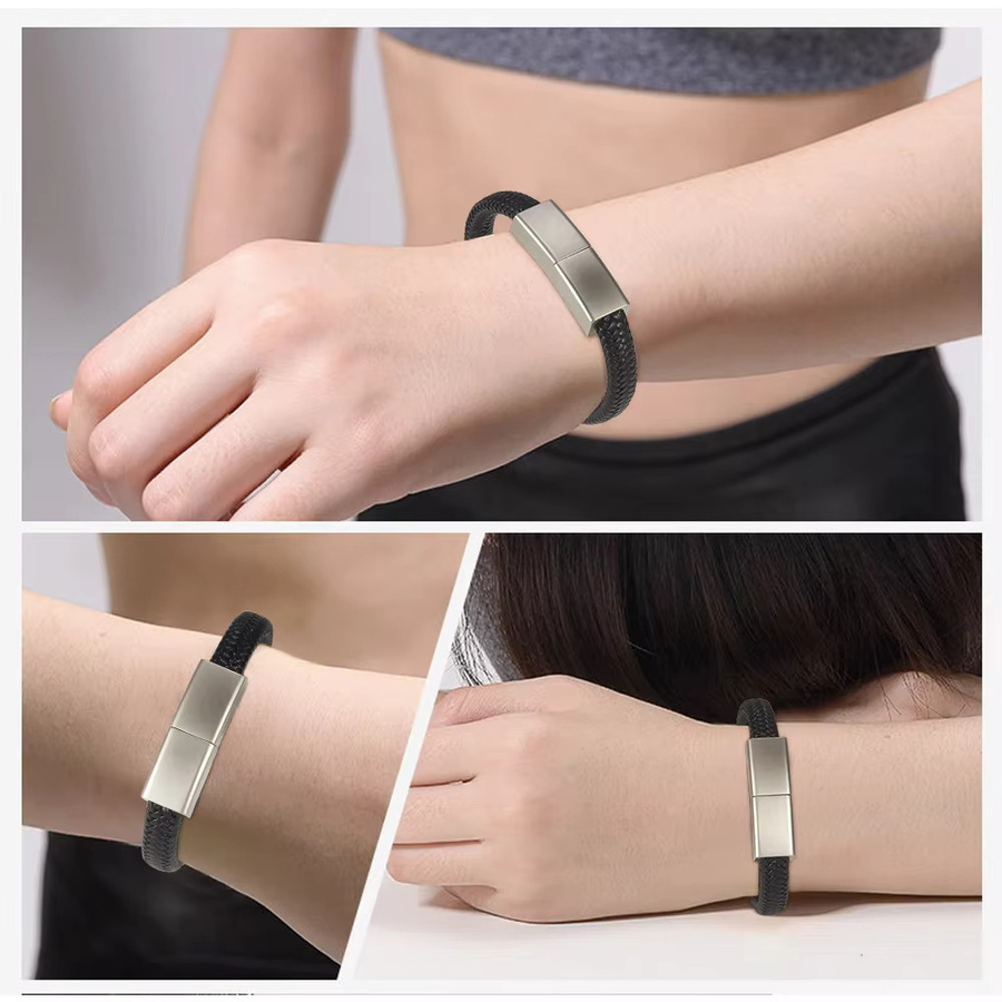 JASTER High-Speed Memories Armband USB-Flash-Laufwerk 128 GB Schwarz Wasserdicht - Bild 5