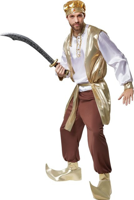 tectake Herrenkostüm Prächtiger Sultan, Fantasy, Bunt / Mehrfarbig - Bild 1