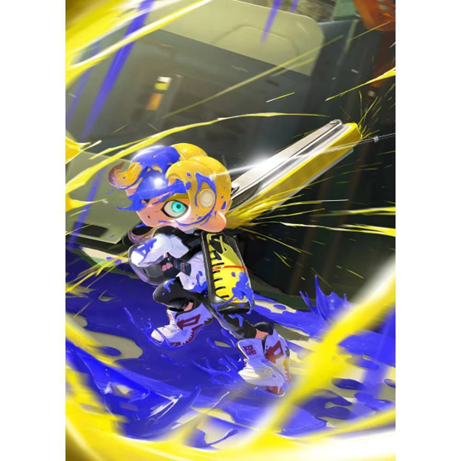 Selbstklebender Splatoon 3 Poster Papierdruck in Multicolour für deine Wandgestaltung - Bild 7