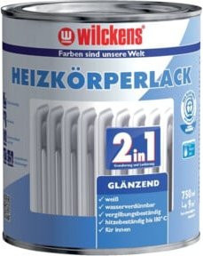 wilckens Heizkörperlack 2in1 wasserbasiert weiß 750 ml - Bild 1
