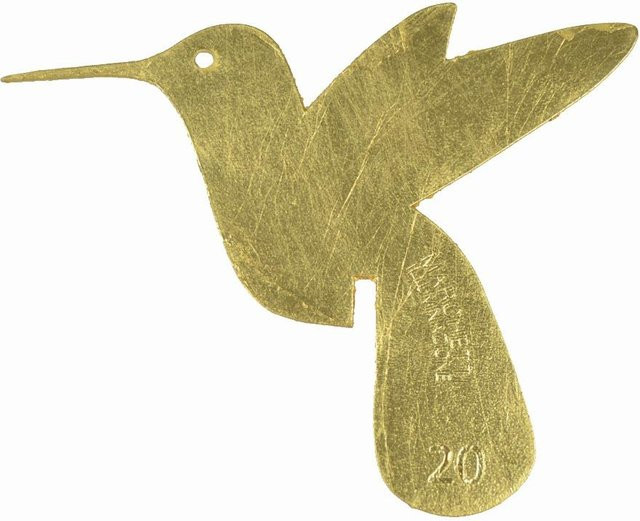 Marchetti Essentia Parete AP2 Wandleuchte aus Metall und Kristall in Gold/Messing - Bild 1