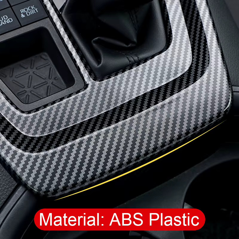 YaLumei Schalthebelabdeckung Verkleidungsrahmen aus ABS für Toyota RAV4 XA50 Hybrid Modelle 2019 bis 2025 - Bild 4