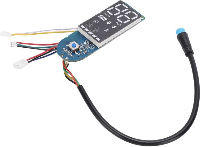 Igeteck Armaturenbrett Leiterplatte Ersatz für F20 F25 F30 F40 Elektroroller mit Echtzeit-Datenanzeige in Grau - Bild 1