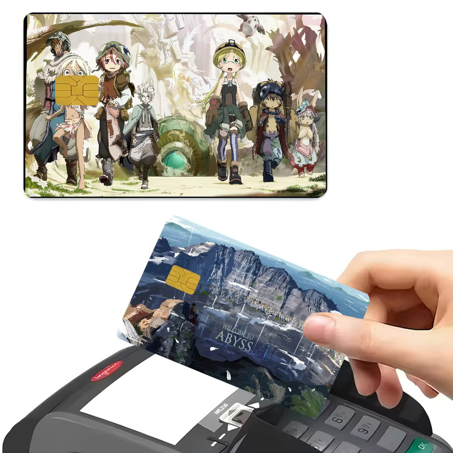Made In Abyss Anime Aufkleber für Kreditkarten und Debitkarten in Mehrfarbig - Bild 2