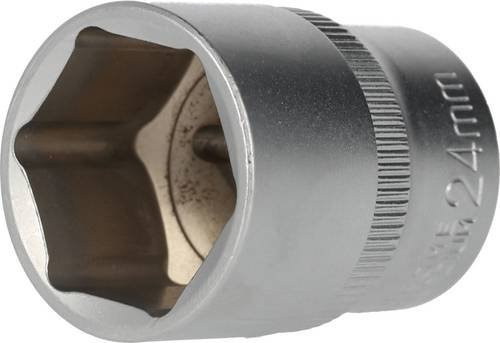 Brilliant Tools Stecknuss 24mm 1/2 Zoll aus Chrom-Vanadium in Silber - Bild 1
