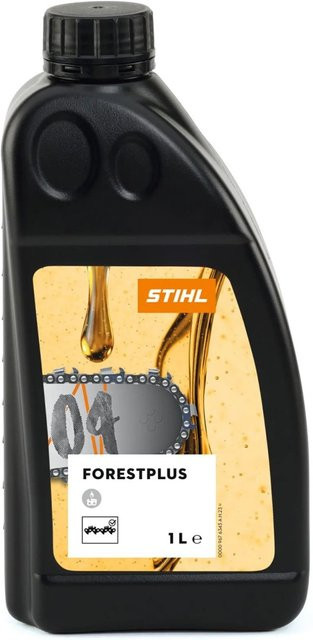 Stihl Sägekettenhaftöl ForestPlus für Professionals in Orange-Grau - Bild 1