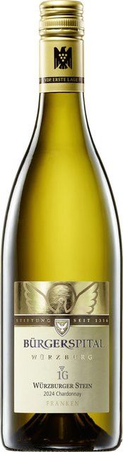 Bürgerspitals zum Hl. Geist Chardonnay Weißwein, Franken, 2024, trocken, 0,75 l - Bild 1