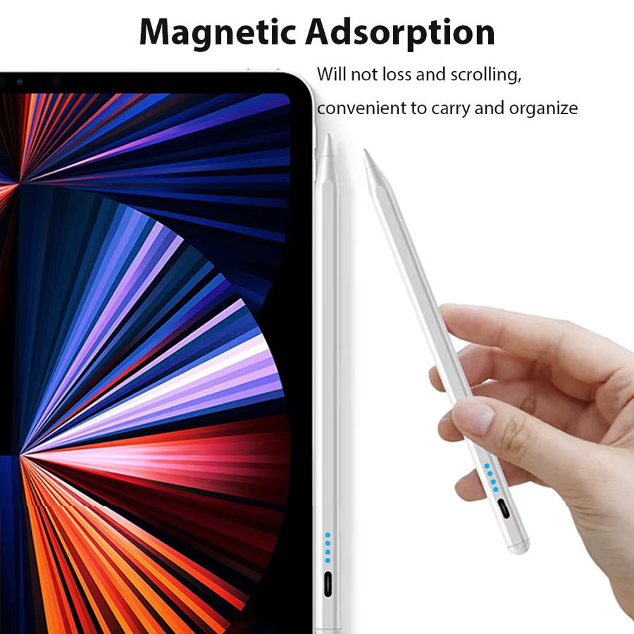 Universal Stylus mit magnetischer Adsorption und schneller Ladefunktion für Android, iOS, Huawei und Xiaomi in Weiß - Bild 5