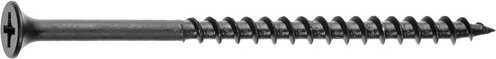 GECCO Schnellbauschrauben aus Stahl mit Phillips-Antrieb, Farbe: Schwarz, Durchmesser: 4,2 mm, Länge: 75 mm, 300 Stück - Bild 1