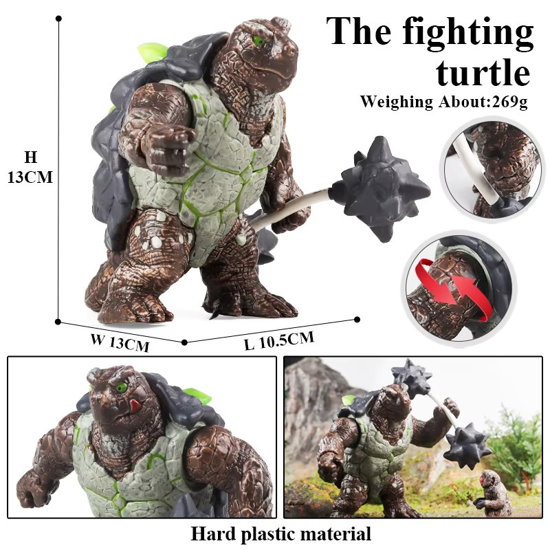 Oenux Dinosaurier Mythos Drache Tiere Modell, Actionfiguren - Bild 3