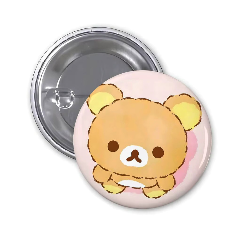 Mesuca Anstecknadel Rilakkuma, Metall, Bunt, Unisex - Bild 4