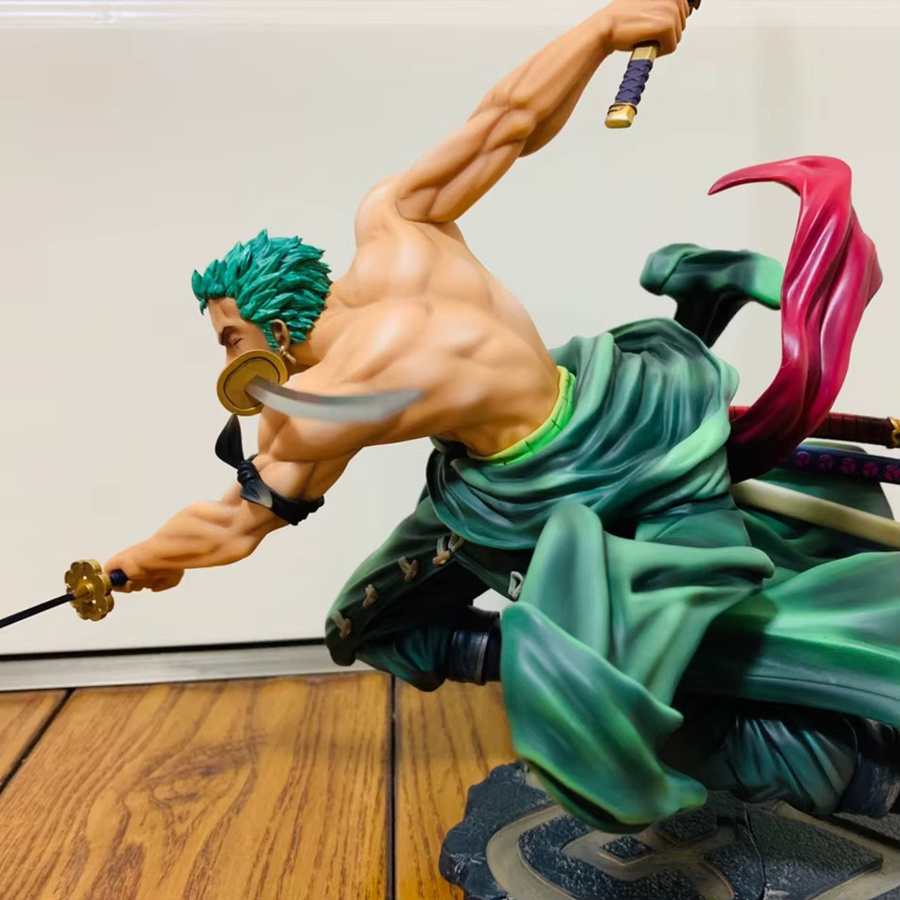 Bandai One Piece Roronoa Zoro Action Figure, 10 cm - Bild 2