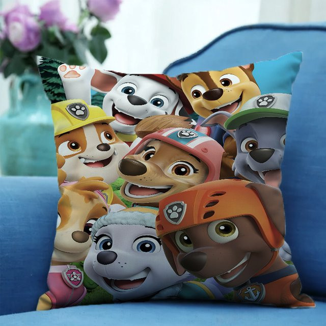 TAKARA TOMY PAW Patrol Kissenbezüge mit Anime-Aufdruck in Mehrfarbig - Bild 1