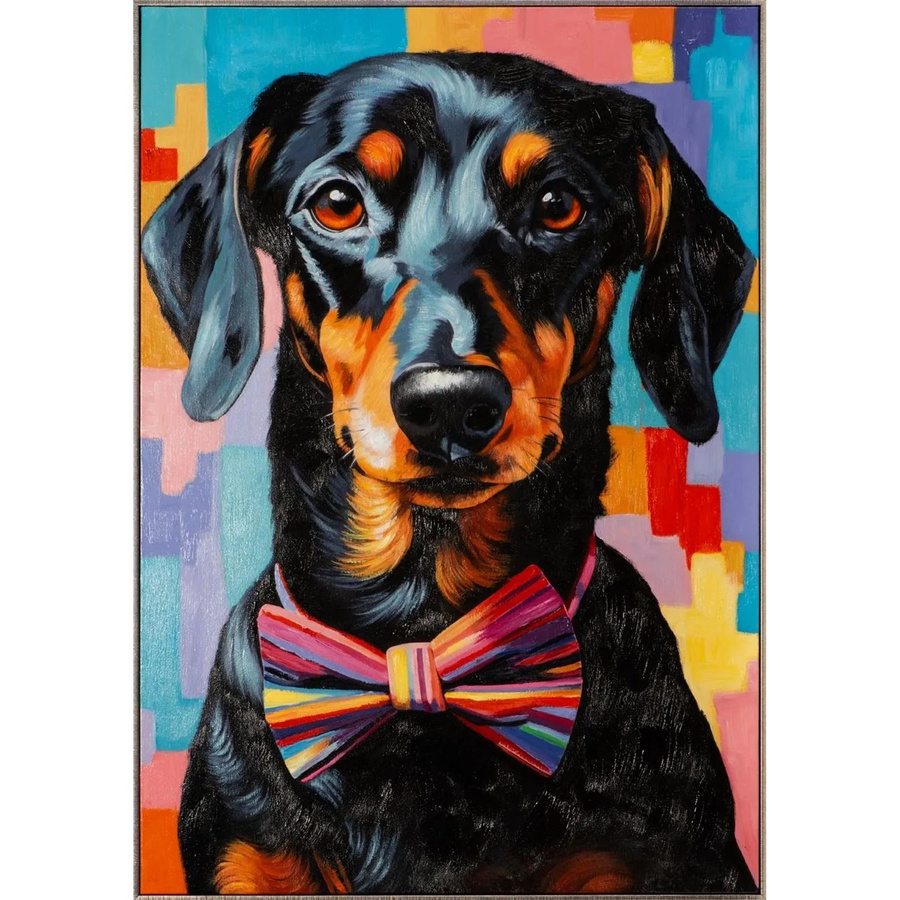 Art Universe Leinwandbild Waldi Motiv in Mehrfarbig, B: 70 cm, H: 100 cm - Bild 2