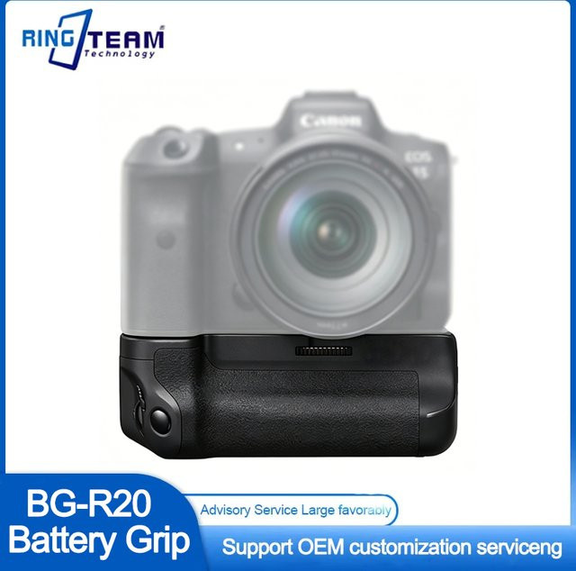 BG-R20 Batteriegriff für Canon EOS R5, R5II, R6 und R6II in Schwarz - Bild 1