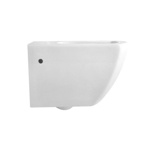 WELLWATER Wand-WC-Set aus Keramik mit Soft-Close-Funktion, weiss, B: 51,5 cm, H: 35,5 cm - Bild 1