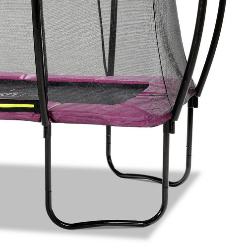 EXIT Toys Silhouette Rechteckiges Trampolin Rosa inklusive Sicherheitsnetz, B/H/T: 214 x 153 cm, max. Belastung 100 kg - Bild 3