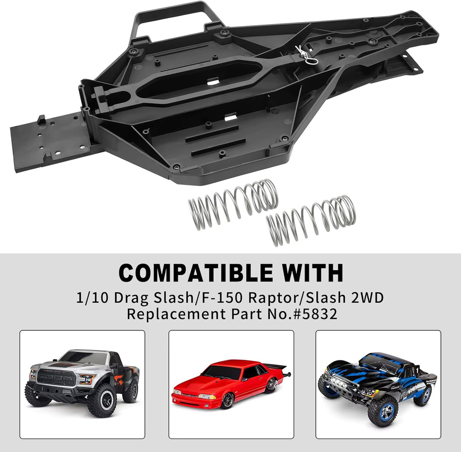 Traxxas Low-CG-Chassis-Umrüstsatz für 1/10 Slash 2WD F150 Drag Slash, Ersatzteil - Bild 5