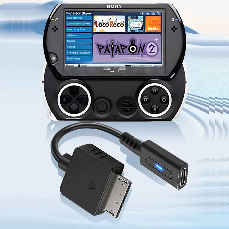 Sony USB-C Ladekabel für PSP Go Controller in Schwarz - Bild 3