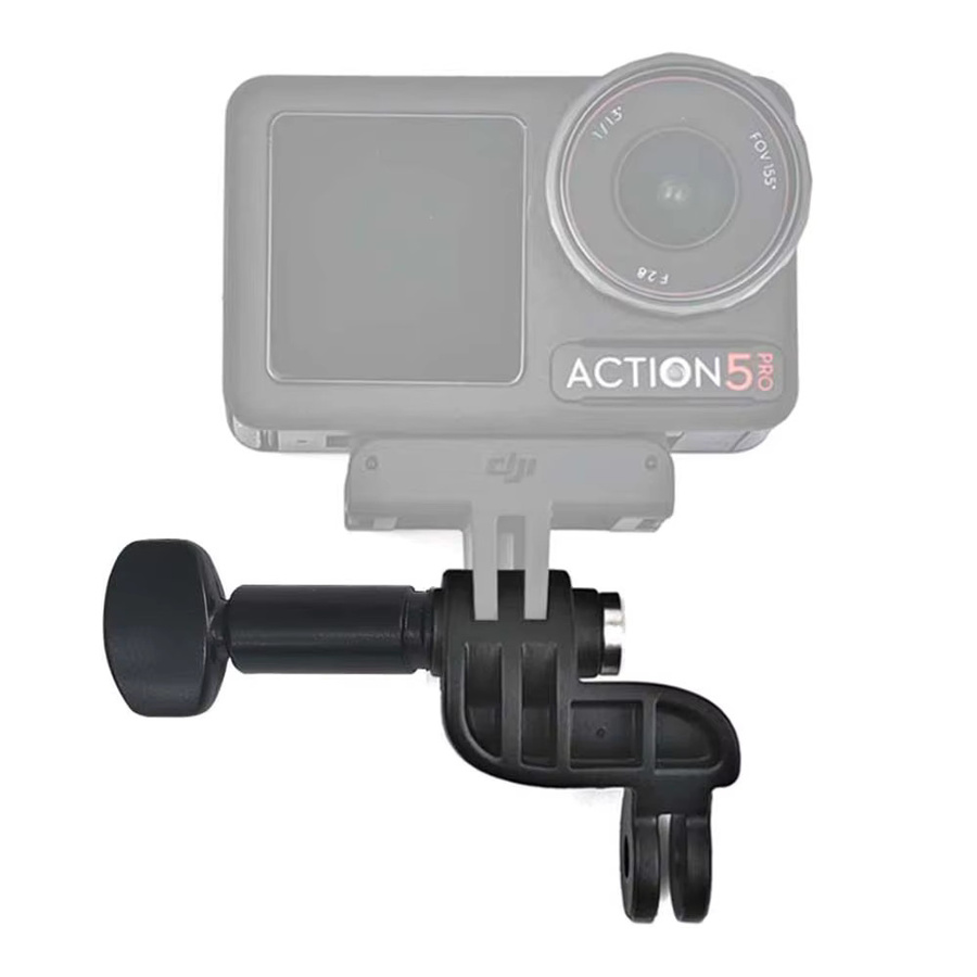 TUYU Objektiv-Winkelhalterungsadapter in Schwarz für GoPro, Insta360 Ace Pro2, One RS und DJI Action Kameras - Bild 6