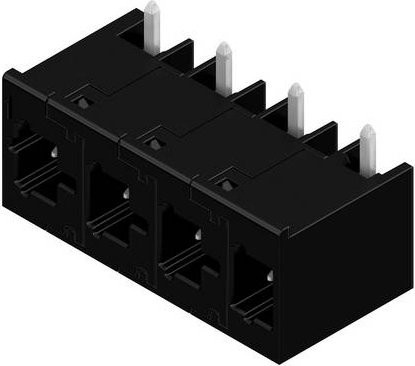 Weidmüller Printklemme 8000078323, Schwarz, 19 Stück - Bild 1