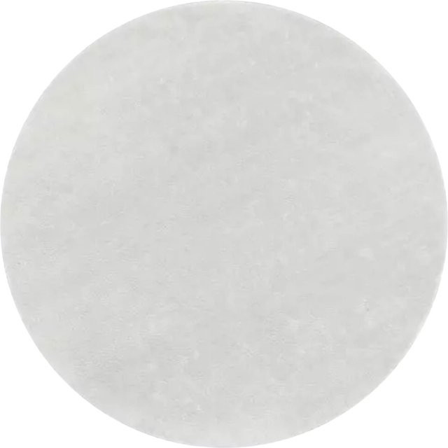 Runder Teppich Calissa in Silber, pflegeleicht und rutschfest, Durchmesser: 200 cm - Bild 1