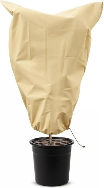 Sunny-Tree Winterschutz Frostschutzhaube für Pflanzen und Bäume, Beige, B: 120 cm, H: 180 cm - Bild 1