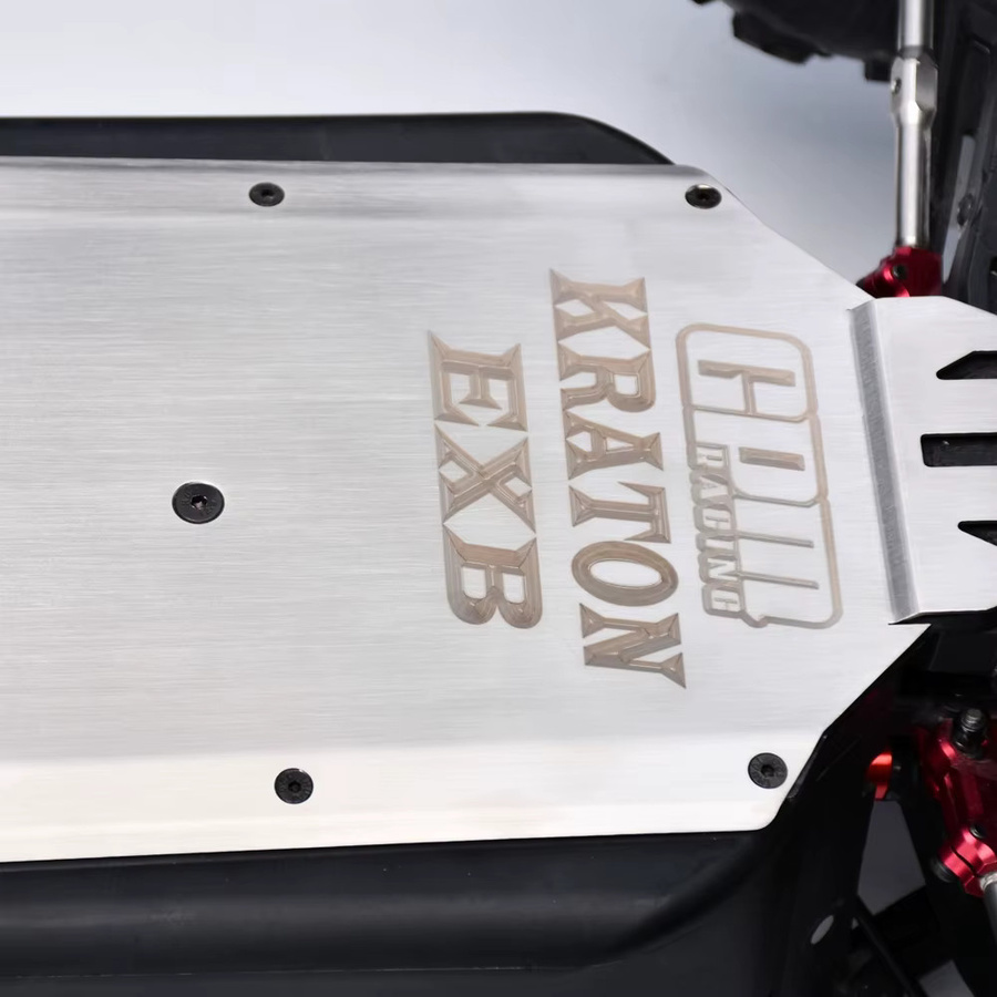 GPM für ARRMA 1/8 KRATON EXB V6 6S Chassis Rüstung, Metall, Grau, Zubehör - Bild 6