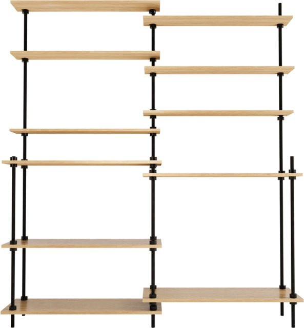 AR Shelving Regalsystem DECO mit 2 Standregalen in modernem Design - Bild 1