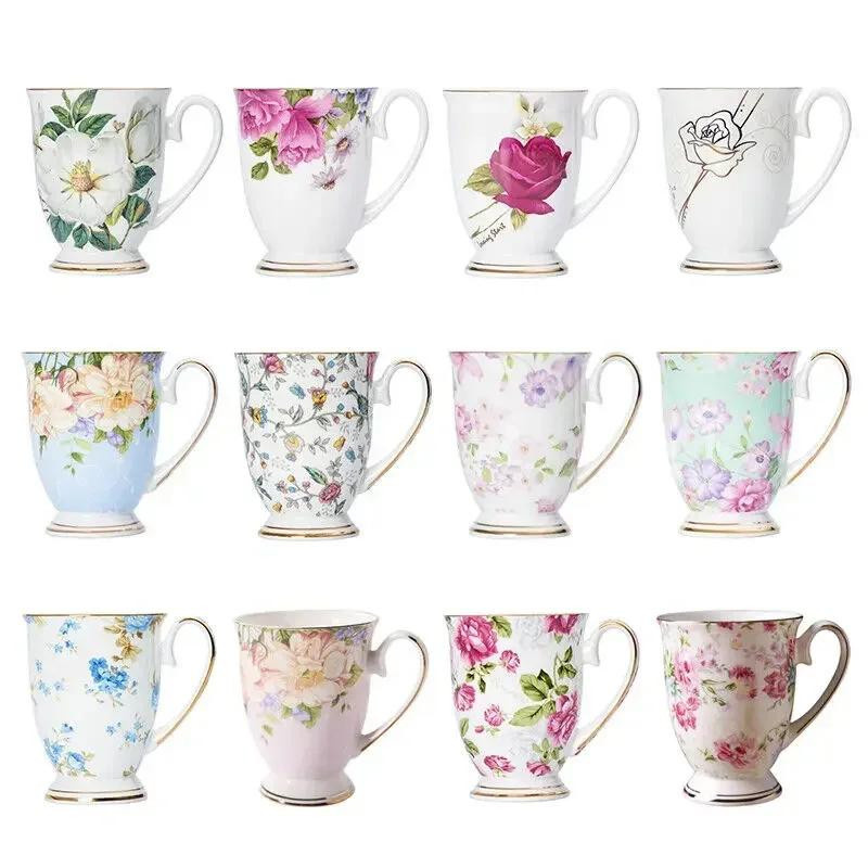 Vintage Knochenporzellan Kaffeetasse aus Keramik mit 350 ml Fassungsvermögen - Bild 1
