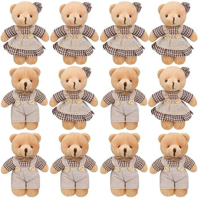 Linyi toy Mini-Bär, Plüschtiere, 12-teiliges Set - Bild 1