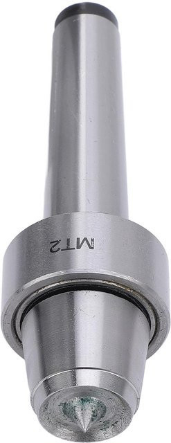 Neoglint MT2 Live-Spitzenstock-Set aus Edelstahl mit Spitzenbecher und Spitzenkegel in Silber für die Holz- und Metallbearbeitung - Bild 1