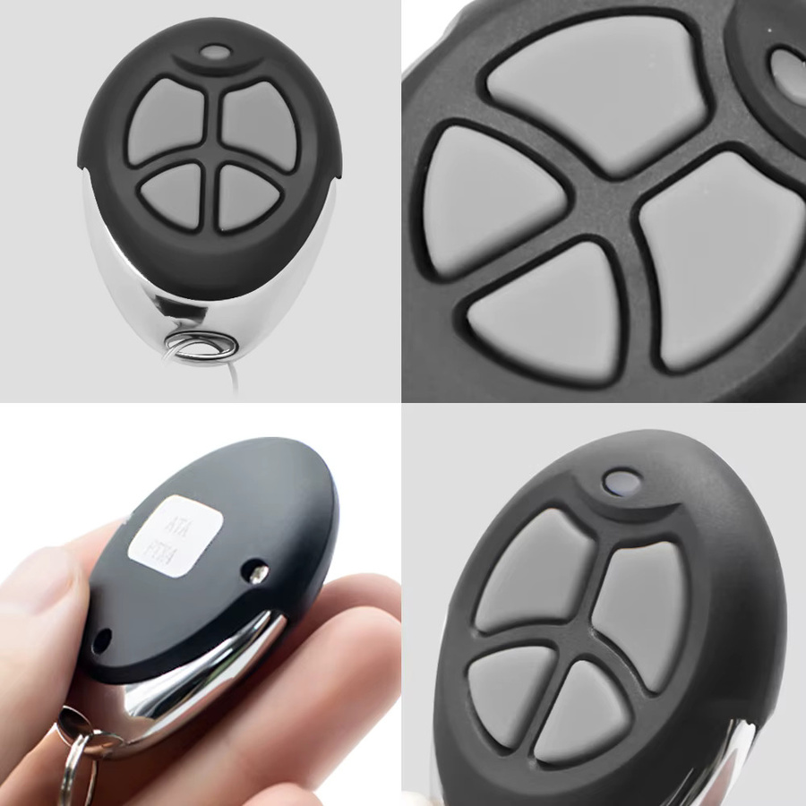 Herculift Garage Fernbedienung für ATA PTX4 PTX-4 Schwarz 433,92 MHz - Bild 2