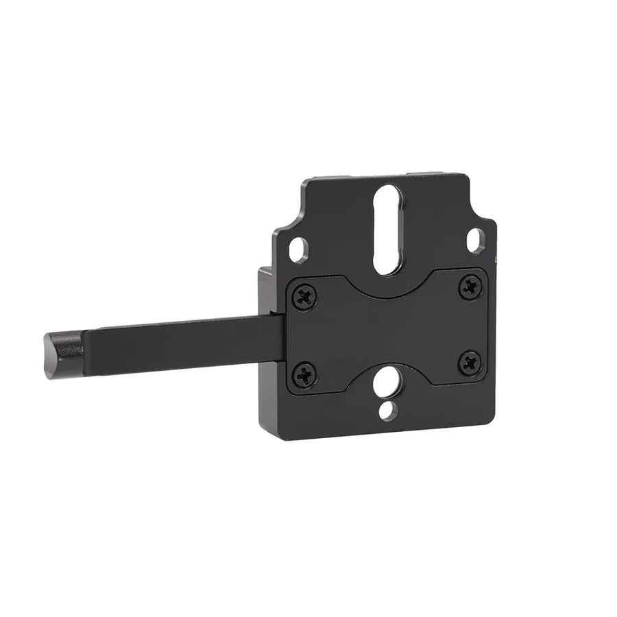 FOTGA V-Mount Lock Schnellwechsel-Batterieplatte mit 1/4 Zoll Schraubenlochblock-Adapter aus Aluminiumlegierung in Schwarz - Bild 1