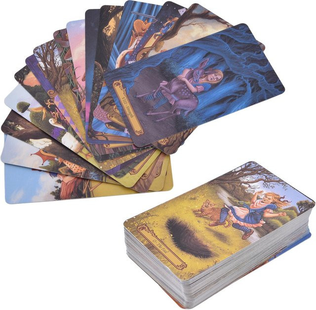 Wunderland Tarot Karten Brettspiel 78-teiliges Set - Bild 1