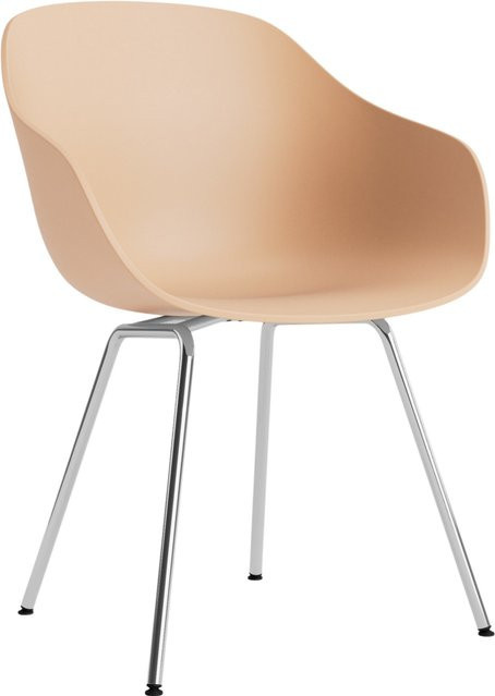 HAY About A Chair AAC 226 mit Armlehnen in Orange und mattem Stahlgestell - Bild 1