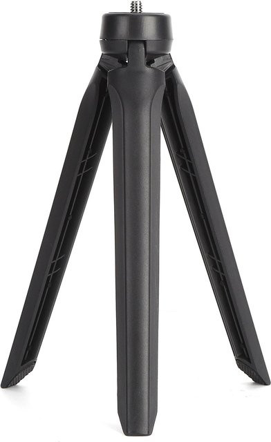 Verstellbares Mini-Desktop-Stativ von shoemst mit 1/4-Zoll-Schraube und Telefonhalterung, Schwarz, Höhe: 19 cm - Bild 1