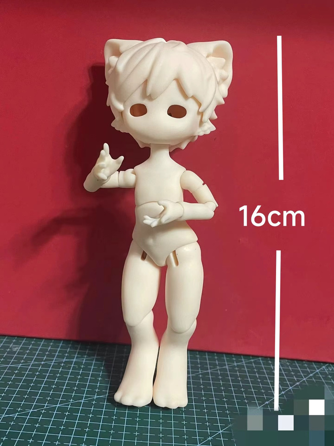 Reise Katze Bjd Puppe, Mädchen Puppe, DIY, Kawaii, Japanische Puppe - Bild 2