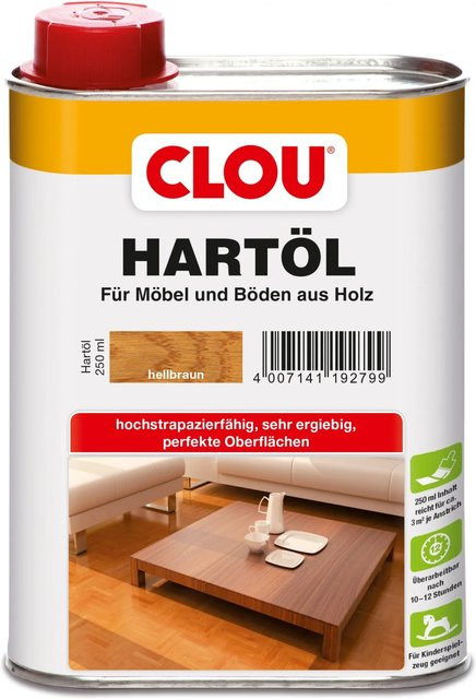 Clou Hartöl Hellbraun 250 ml - Bild 1