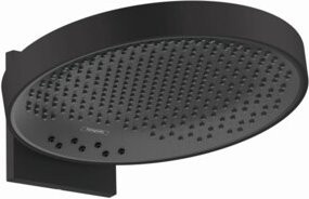 Hansgrohe Rainfinity 360 Kopfbrause in Matt Schwarz mit 3 Strahlarten und Anti-Kalk-Funktion, Durchmesser: 38,1 cm - Bild 1