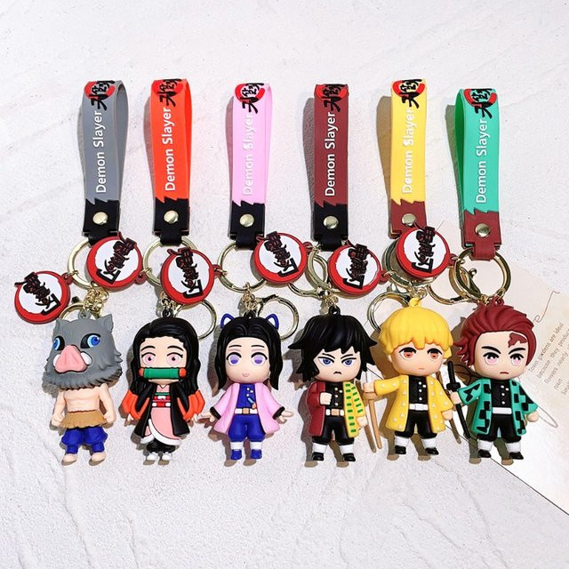 Bandai Schlüsselanhänger Demon Slayer Kimetsu No Yaiba, Unisex - Bild 1